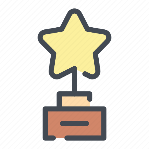 Achivement, award, best, first, place, star, trophy icon - Download on Iconfinder