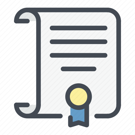Agreement, certificate, contract, diploma icon - Download on Iconfinder
