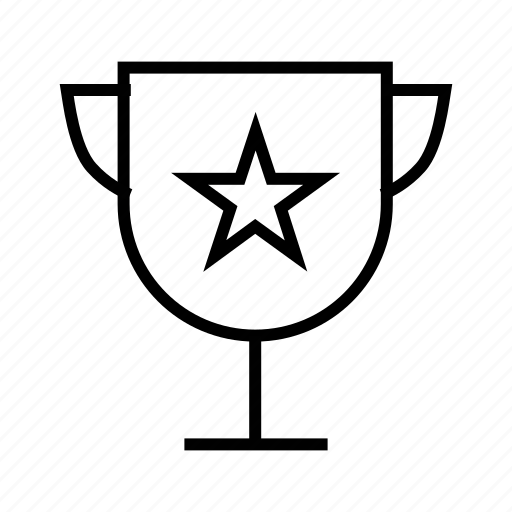 Acheivement, award, prize, star, winner, winning cup icon - Download on Iconfinder