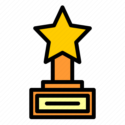 Achievement, awards, prize, star, trophy, victory, winner icon - Download on Iconfinder