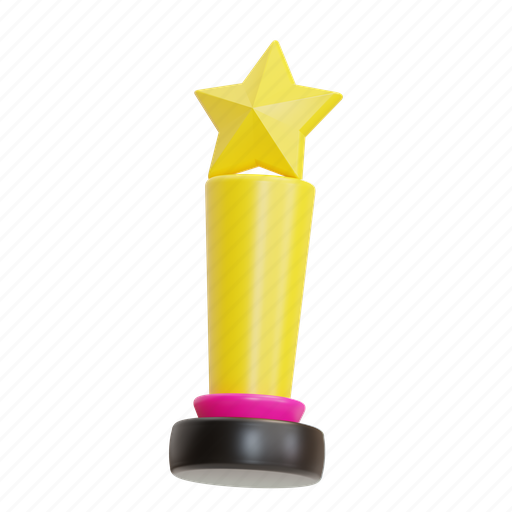 Awards, winner, award, success, champion, trophy, gold 3D illustration - Download on Iconfinder