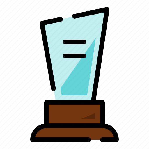 Award, glass award, glass trophy, trophy icon - Download on Iconfinder
