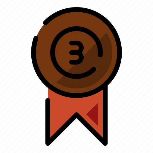 3rd, achievement, medal, winner icon - Download on Iconfinder