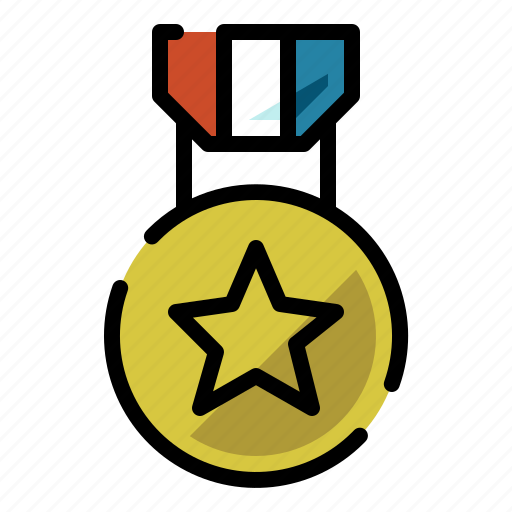 Achievement, medal, medal star, star icon - Download on Iconfinder