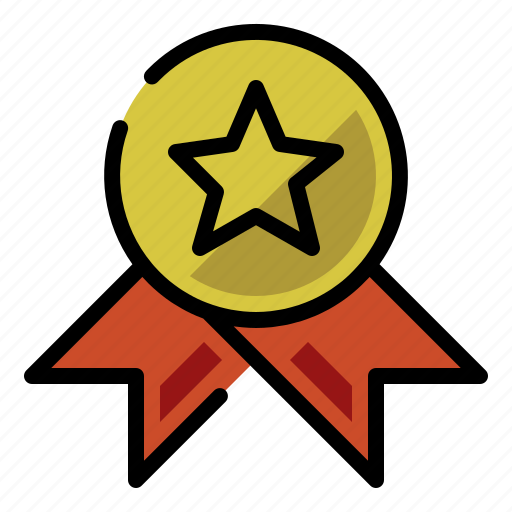 Medal, medal star, star achievement, winner icon - Download on Iconfinder
