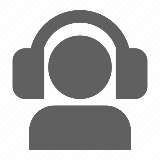 Headphones, music, user icon - Download on Iconfinder