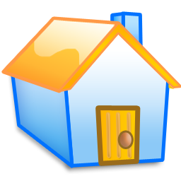 Home, yellow icon - Free download on Iconfinder