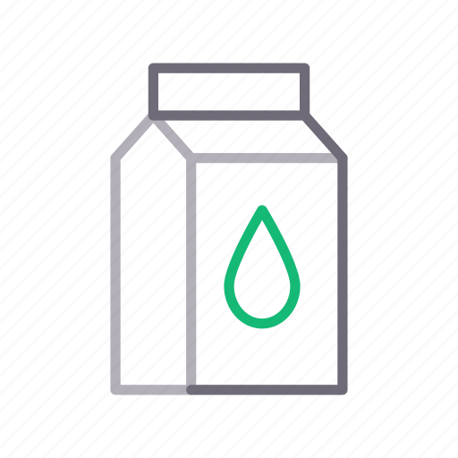 Drink, healthy, milk, pack, tetra icon - Download on Iconfinder