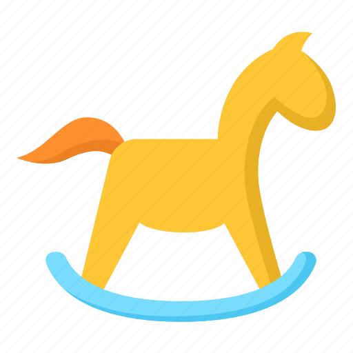 Toy, rocking, child, baby, horse, play, boy icon - Download on Iconfinder
