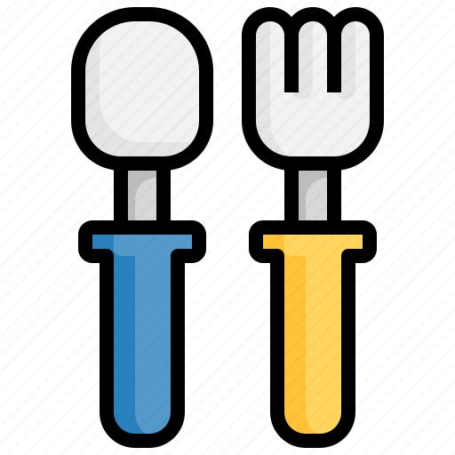 Cutlery, toys, kid, children, baby icon - Download on Iconfinder