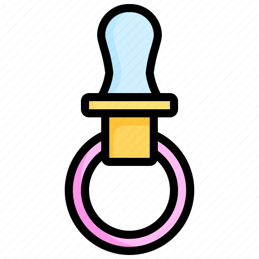 Pacifier, toys, kid, children, baby icon - Download on Iconfinder