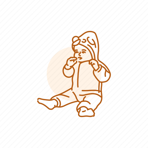 Sit, overalls, baby icon - Download on Iconfinder