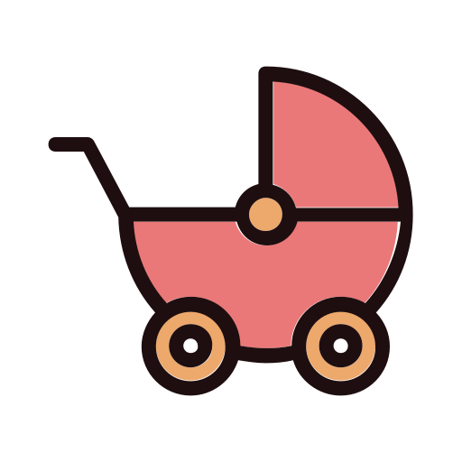 Baby, bottle, boy, child, girl, stroller, toy icon - Free download