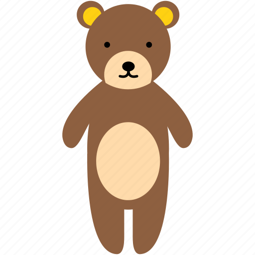 Animal, bear, child, cute, kid, teddy bear, toy icon - Download on Iconfinder