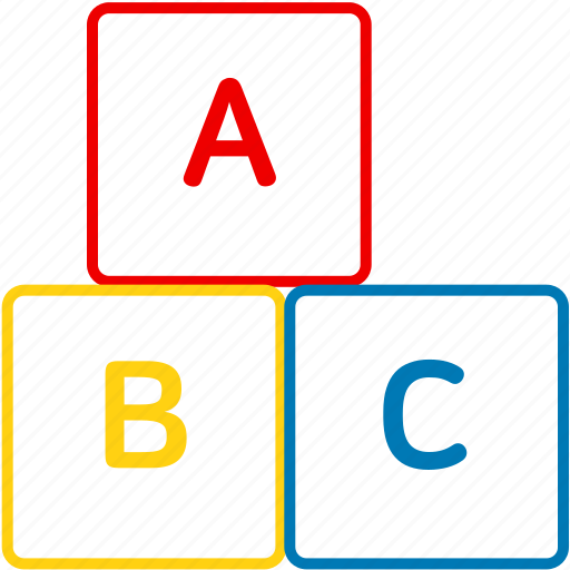Abc, alphabet, block, child, english, toy icon - Download on Iconfinder