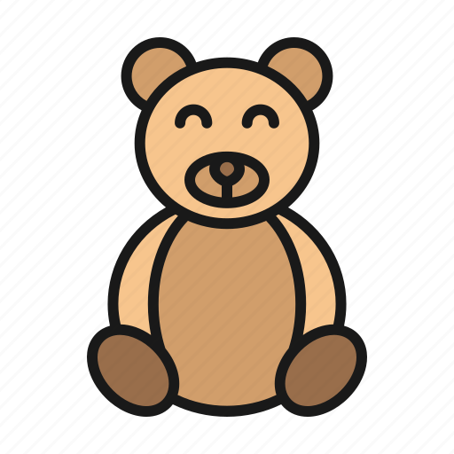 Bear, doll, kid, toy icon - Download on Iconfinder