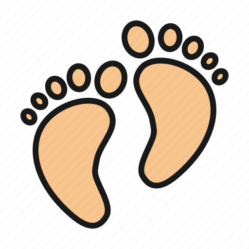 Baby, child, foot, toddler icon - Download on Iconfinder