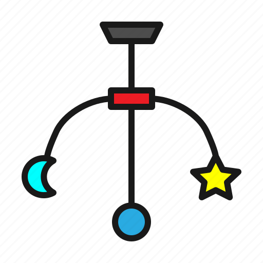 Baby, moon, star, toy icon - Download on Iconfinder