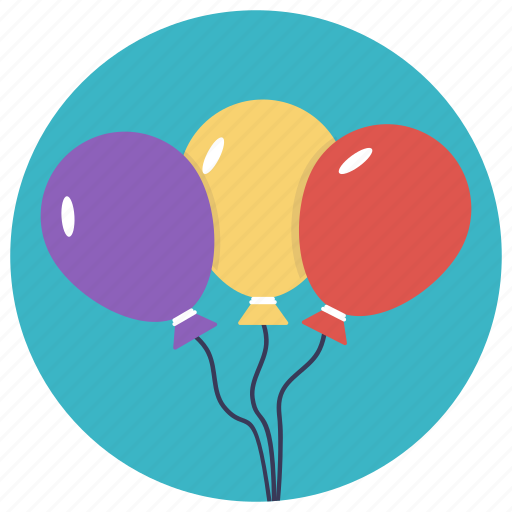 Balloons, blue balloon, celebration, decoration, pink balloon icon - Download on Iconfinder