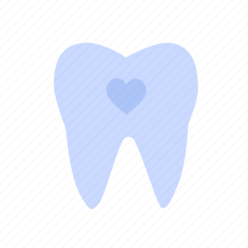 Baby teeth, blue, tooth, tooth fairy, baby icon - Download on Iconfinder