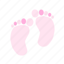 baby feet, feet, first steps, pink, walk, baby