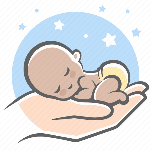 Baby, sleeps, hand, sweet, dream, care icon - Download on Iconfinder