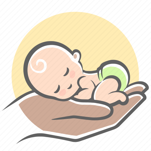 Color, baby, sleeps, hand, sweet, dream, care icon - Download on Iconfinder