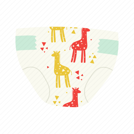 Diapers, textile, flat, icon, baby, care, newborn icon - Download on Iconfinder