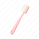 toothbrush, brush, tooth, flat, icon, baby, care, newborn, kid