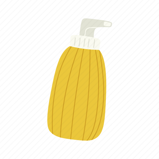 Shampoo, shower, gel, flat, icon, baby, care icon - Download on Iconfinder