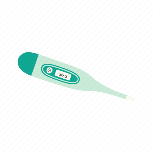 Thermometer, health, treatment, flat, icon, baby, care icon - Download on Iconfinder