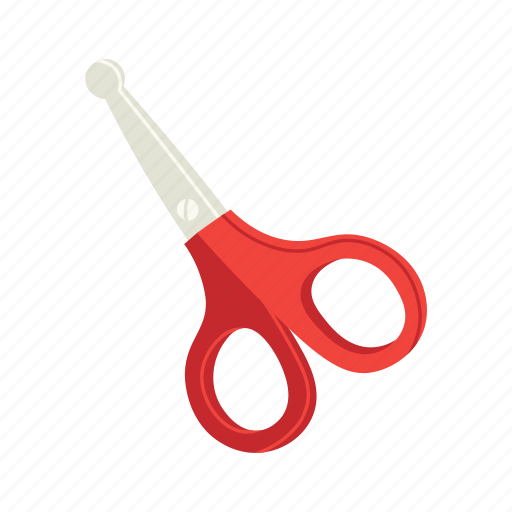 Safety, scissors, nail, flat, icon, baby, care icon - Download on Iconfinder