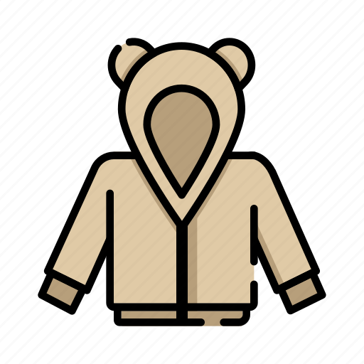 Babyclothes, hoodie, coat, baby clothes, toddler, kid, winter icon - Download on Iconfinder