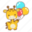 giraffe, animal, wild animal, zoo, pet, kids, kindergarten, baby, birthday 
