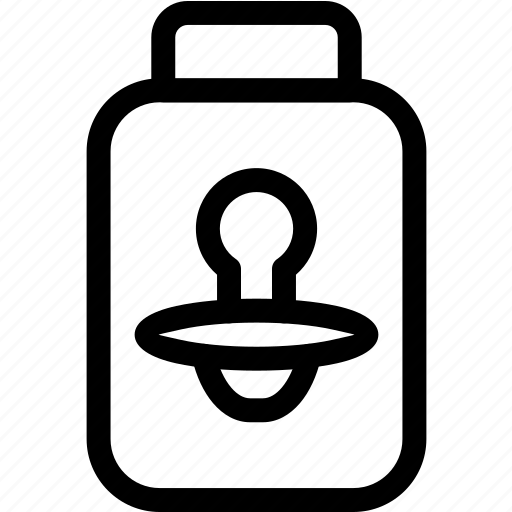 Baby, bottle, powder, salt, talcum icon - Download on Iconfinder
