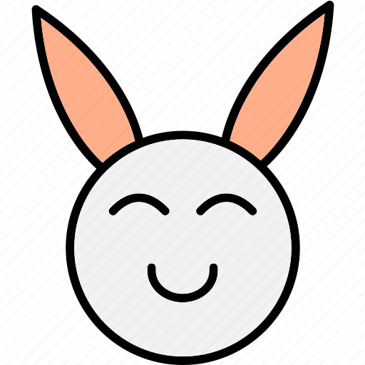 Bunny, baby, shower, basic, animal, doodle, rabbit icon - Download on Iconfinder