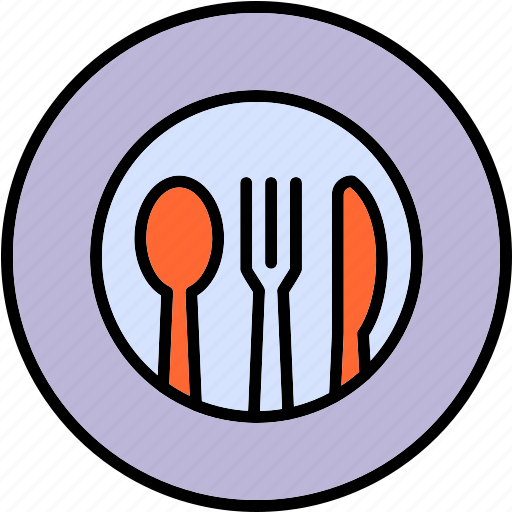 Cutlery, baby, shower, basic, fork, knife, restaurant icon - Download on Iconfinder