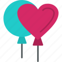balloons, baby, shower, basic, love, valentines, romantic