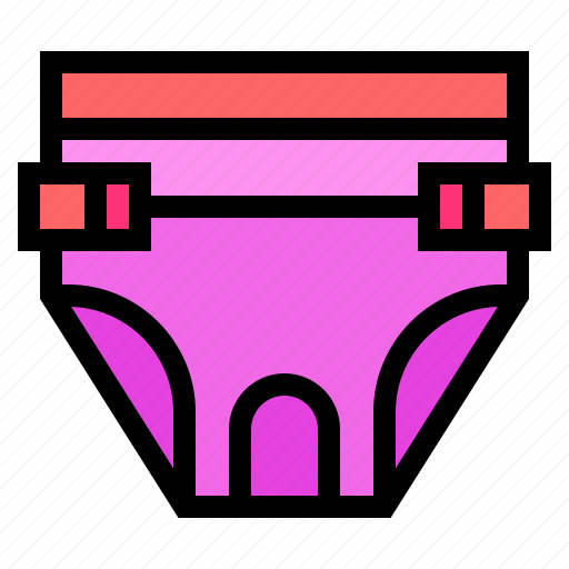 Diaper, kid, and, baby, nappy, hygiene icon - Download on Iconfinder
