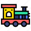 mini, train, kid, and, baby, fairground, funfair, attraction 
