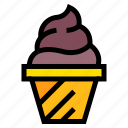 ice, cream, summer, cone, cool