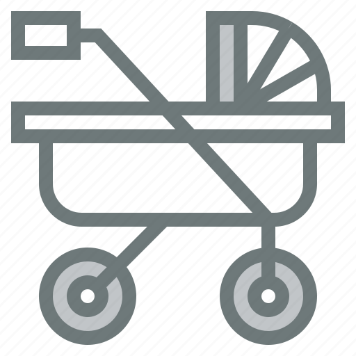 Pram, baby, stroller, carriage, buggy icon - Download on Iconfinder