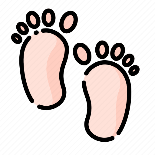 Baby, child, cute, foot, kid icon - Download on Iconfinder