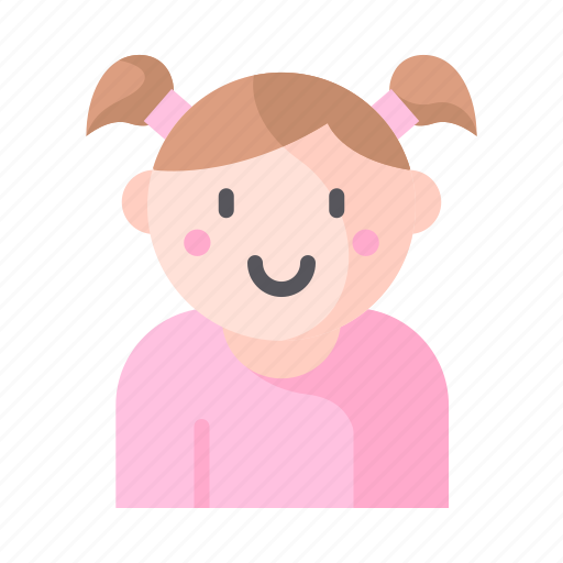 Baby, child, cute, girl, kid icon - Download on Iconfinder