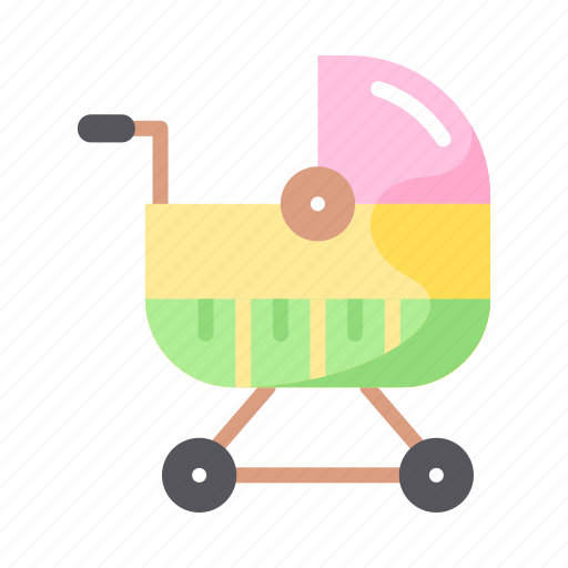 Baby, child, cute, kid, stroller icon - Download on Iconfinder