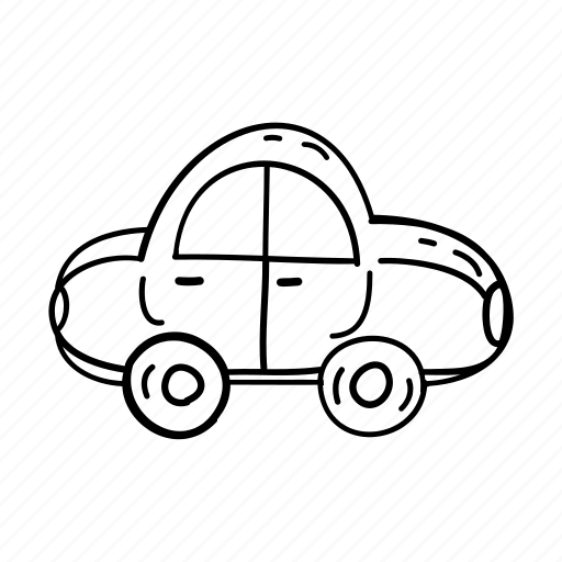 Baby, car, contour, play, toy, transport icon - Download on Iconfinder