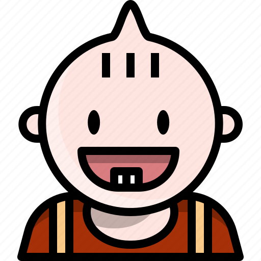 Baby, happy, kid, smile, toddler icon - Download on Iconfinder