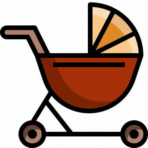 Baby, carriage, kid, stroller, toddler icon - Download on Iconfinder