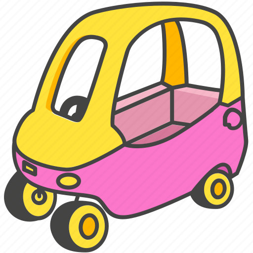 Car, child, infant, kid, push, toy icon - Download on Iconfinder