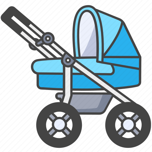 Baby, buggy, carriage, infant, pram, stroller icon - Download on Iconfinder